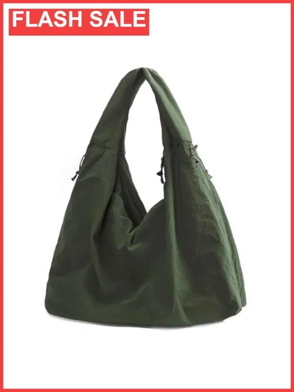 KAMEILONG Large Nylon Hobo Bag Women Crescent Shoulder Bag Vintage Tote Bag